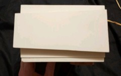 Vintage 1965 Zenith Clock Tube Radio Alarm Model Y169W Off White Cream