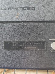 GE General Electric Solid State P1985A World Moniter FM/AM radio For Parts Anten