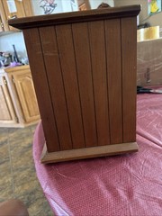 Vintage GE T-270A Dual Speaker, Solid State, AM/FM Tube Radio, Walnut