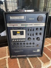 National Panasonic Disco BS RX-A2 AM/FM Cassette Japan Vintage