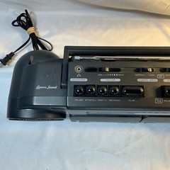 Vtg Lenoxx Sound AM/FM Stereo Radio/Duel Cassette Recorder #CT-743 Working