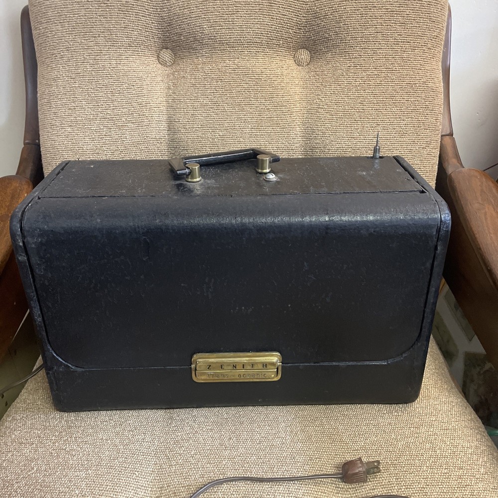Vintage Zenith Trans-Oceanic Tube Wave Magnet Radio – Parts/Repair