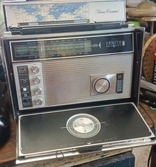 Zenith Trans Oceanic Royal D7000Y Solid State Portable Radio 11 Band WORKING!