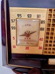 Vtg 1950 Grundig Heimboy 1, West Germany AM/FM Tube Radio, Museum Rare, Works!