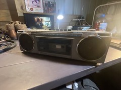 Vintage Radio Retro 1980&rsquo;s Sears Roebuck & Co SR-3000 Series – Red(Burg) Boombox