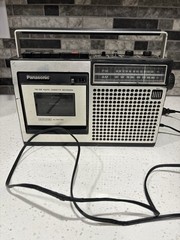 Panasonic RQ-542AS AM/FM Cassette Radio w AC Cord Working **READ***