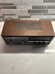 VTG Magnavox Solid State AM FM Radio 1R1705 Wood Good Condition. Tested. Works.