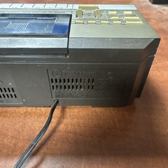 Vintage GE Model 7-4965A AM/FM Radio Cassette Recorder Digital Alarm Clock