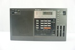 SONY ICF-2001 Vintage Radio Tuner World Band Receiver Test Works