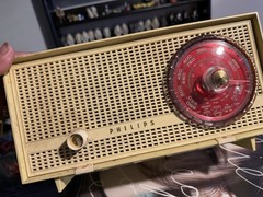 Philips Philetta de Luxe BD 274 U Tube Radio, Vintage, PU SW MW FM