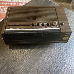 Panasonic Vintage FM/AM 2-Band Electronic Clock Radio RC-6050 9&Prime; Fully Functiona