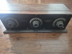 Western Coil & Electric Radiodyne WC-11 Radio Vintage Tube Radio