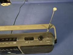 Vintage General Electric Radio Cassette Player AM/FM Tested VIDEO Retro GE