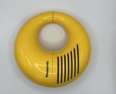 Vintage 1970s Yellow Panasonic Toot- A- Loop AM Radio R72 . NOS Tested-Works