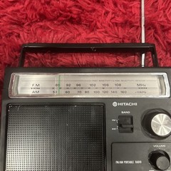 VINTAGE HITACHI MODEL: KH-435H AM/FM TRANSISTOR RADIO MCM Working