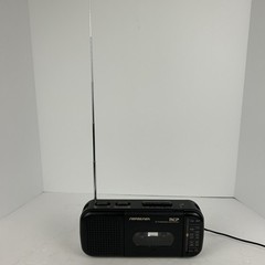 Sound Design-RCP AM/FM Radio Cassette Player Model 4612 BLK (Tested / Working)