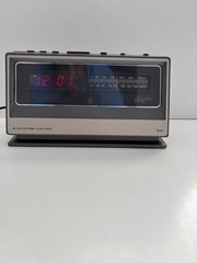Vintage Sears AM FM Electronic Clock Radio 317.23250050 Slumber Series Tested