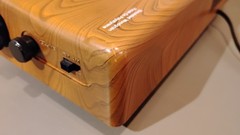 TOSHIBA Alarm Clock Radio *Vintage* Wood Grain 1980&rsquo;s / Model RC-7180F
