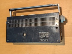 Vintage Sony TFM-117WB FM/SW/MW Tested, WORKING Parts/Repair Cosmetic Fair Cond.