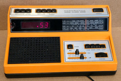 NordzMende Vario Clock 4000 Radio 6.177 H – Made in Germany 1970s – Rare!