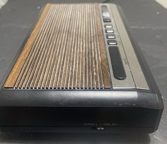Realistic Chronomatic 274 Clock Radio Woodgrain LED AM/FM Tested Works