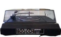 General Electric SC3213B Stereo Music System 8 Track Turntable Record Player