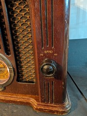 GE Classic Radio Player 7-4135A AM/FM Vintage Wood Cassette Tombstone Retro 80s