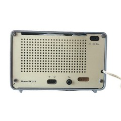 Braun SK2 2 Tube Radio Restored 1959 Mid Century Modern Rare Germany