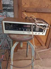 Hanimex Model No. PS 3000 Eight Track 8 Player Am Fm Radio Clock Stereo