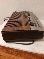 Vintage General Electric GE Digital AM/FM Alarm Clock Radio7-4634B Woodgrain