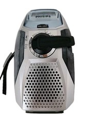 VTG Diaster Preparation Philips AE1000 Portable Radio AM/FM Self Powered Retro