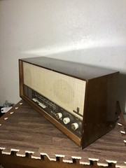 Working Vintage Tabletop Grundig Model 4570 U/Tube Stereo Made in W. Germany