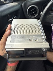 Magnavox Quartz BD 3902 SL01 Portable AM/FM Clock Radio with TV
