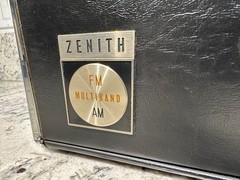 ZENITH Trans-Oceanic 1960&rsquo;s FM-AM Multiband Royal 3000-1 Radio w/ Power Supply