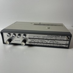 Vintage Akkord Motorette 211 AM FM Radio Made in West Germany Parts Repair