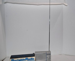 Vintage MAGNAVOX D1010 Portable Radio AM FM Tested & Works with original box