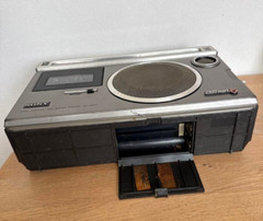Near Mint! 1970s Sony Radio Cassette Player Cf-1980 Mark5 Boombox Maintained JP