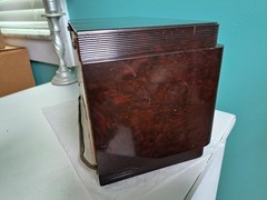 Vintage G.E. 60 AM Tube/ Clock Radio, Restored.