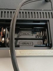 Vintage GE 7-2660D AM FM Portable Radio Two-Way Power Tested Working 1980s