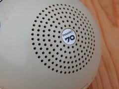 Vintage 1969 National Panasonic Panapet R-70 Model Ball Space Age AM Radio Works