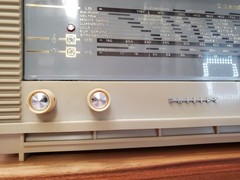 Vintage 1964 Philips Tube Radio B3X40U 3 Band Plano