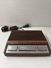 Vintage Realistic Weatheradio Alert 3 Weather Radio Model 12-140 Faux Wood NICE!