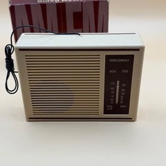 Diplomat AM/FM Transistor Radio – Nonworking