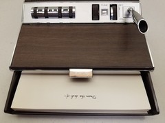 Vtg. President by Peerless Eight Transistor Desk Set AM Radio Calendar Memo NOS!