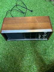 Vintage Panasonic RE-7371C AM/FM Table Radio Woodgrain Japan Tested Working