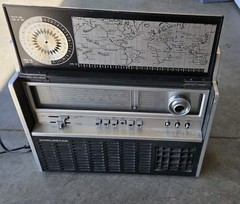 WorldStar Solid State Multi-Band Receiver AC/DC Radio MG-5000A Microphone READ