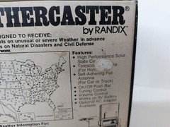 Vintage Randix Weathercaster WB 34 Radio with Box, Battery Powered, Functions!