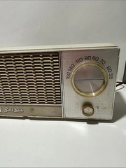 Rare Vintage Zenith Solid State Radio Z218L Mid Century AM Radio – Works