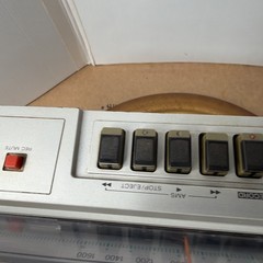 Vintage SONY CFS-45 AM/FM Boombox Cassette Player Recorder Tested Works READ