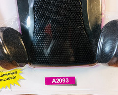 GPX Radio AM FM Portable A2093 w/ Headphones Built In Speaker Color Black Sealed